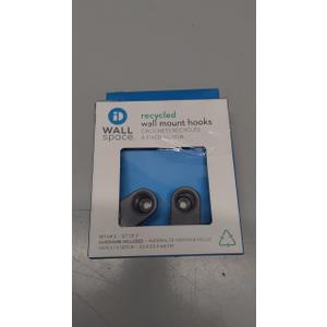 RECYCLED WALL SPACE Wall Mount Hooks