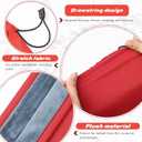 Motorcycle Helmet Bag with Soft Lining & Drawstring Closure, Waterproof Helmet Storage Bag, Large Capacity, Lightweight for Riding Hockey Welding Bicycle Dirt Bike Gear