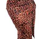ChiaoLezhee Women's Sexy Lace Bustier Maxi Dress, Built-in Bra Underwire Corset Bodycon Clubwear Festival Outfits, Small