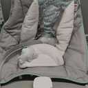 Ingenuity Keep Cozy 3-in-1 Grow with Me Vibrating Baby Bouncer, Seat & Infant to Toddler Rocker, Vibrations & -Toy Bar, 0-30 Months Up to 40 lbs (Weaver)