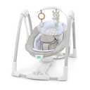 Ingenuity ConvertMe Swing-2-Seat, 5 Swing Modes, Vibrations, Music, USB PowerAdapt Cord,-Toy Bar - Wynn