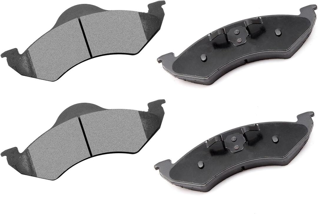 cciyu D820 Front Ceramic Brake Pads Kits 4pcs fit For 2000-2002 For Dodge Dakota,2000-2002 For Dodge For Durango