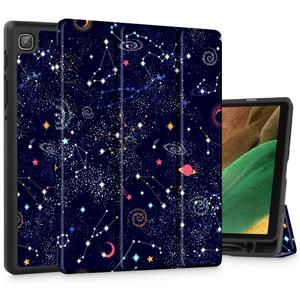 Tuiklol Case for Samsung Galaxy Tab A7 Lite 8.7 inch 2021 Model SM-T220 T225 T227 Built-in S-Pen Holder TPU Protective Hard Back Shell for Tab A7 Lite 7.8'' Smart Cover,North Star
