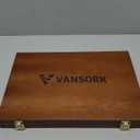 8-Pieces HSS Wood Turning Tools Lathe Chisel Set with Wooden Box