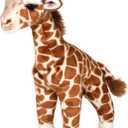 Bearington Twiggie Giraffe Stuffed Animal - 15" Soft and Realistic Baby Giraffe Plush Toy with Cuddly Faux-Fur - Adorable Stuffed Animal Giraffes Gift for Kids, Zoo Lovers, and Plush Collectors