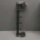 XXKMDXW Coat Rack Wall Mounted 6 Coat Hooks Suction Cup Hanger for Hanging Coats for Hanging Coats, Bags, and Towels in Entryway, Livingroom, Bedroom, Bathroom, and Kitchen