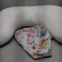 Little Grape Land Nursing Pillow,Upgraded Breast Feeding Pillow for Mom,Breastfeeding & Bottle Feeding for 016 Months, Soft Machine Washable Cover with Firm Filling,Spring Flower