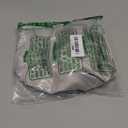 Prasacco 2 Packs Round Neck Pillow Covers, 16 x 5.9 Inch Silk Cylinder Case With Hidden Zipper - Soft Bolster Pillowcases for Roll Pillows