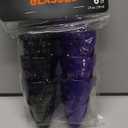 Skull Shot Glasses. Purple & Black. 6ct