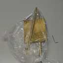 uxcell Necklace Display Stand Adjustable Height Jewelry Rack T Bar Tabletop Purse Holder for Home Boutique Store - Gold