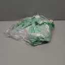 Herseas Women's Striped 2 Piece Bikini Sets Shoulder Strap Knot High Waisted Swimsuits Quick Dry Soft Bathing Suit High Elasticity Long Torso Swim Outfits X-Large Green Stripes