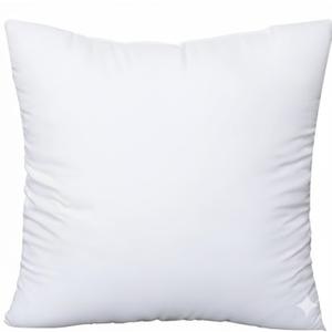 OKBA Throw Pillows Insert, with 100% Cotton Cover, Bed and Couch - Indoor Hotel Decorative Pillows, 14x14 in White Pillows Insert