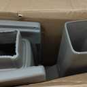 Step2 MailMaster Express Mailbox & Post, Weather Resistant, Large Outdoor Mailboxes, Made of Durable Plastic, Easy to Install, Flag Included, Mocha