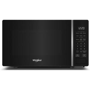 Whirlpool WMCS3018RB Countertop Microwave with Turntable 0.7 Cu. Ft, Steam Clean, 700 Watt Microwave, Black