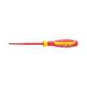 Stahlwille 46603030 VDE Electricians Screwdriver DRALL+, VDE Insulated Up to 1000 Volts, Made of Chrome Alloy Steel w/Blade Gunmetal Finish, Size 0.5mm x 3.0mm, Blade Length 100mm (2)