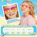 36 Pack Kids Sunglasses Bulk Party Favors, Neon Sunglasses with UV400 Protection for Kids Age 3-8,Great Gift for Birthday Graduation Party Supplies Party, Beach, PoolBoys Girls Goody Bag Stuffers