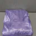 Entisn Satin Crib Sheets 2 Pack, 28 x 52 x 8 Inch Soft Fitted Crib Mattress Sheets for Baby Girls, Light Purple Nursery Bedding Protect for Skin and Hair