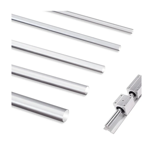 1 Pc 2/5'' x 24'' Chrome Plated Carbon Steel Round Rod, Chrome Coated Steel Round Bar for Shaft Gear Drill Lathes Boring Machine Turning Miniature Axle, Cylindrical Pin DIY Craft Tool