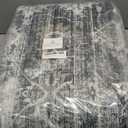 Area Rugs for Living Room 0.24inch Low Pile Faux Wool Bedroom Rug TPR Anti-Slip Backing Carpet Vintage Soft Rugs for Dining Room dcor Machine Washable (Light Tan, 9 * 12)