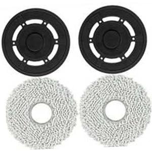 4PCS Compatible for Ecovacs X2 Omni/ X2 Pro Mop Cloths Bracket Accessories Mopping Module Mop Holder Robot Vacuum Cleaner Parts