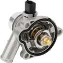 Upgrade Aluminium Engine Coolant Thermostat Housing Assembly(1PCS).Fit For Buick Encore 2013-2020 Chevy Cruze 2011-2016 Trax Sonic 2013-2020.Replaces Part # 25200455 55565336 902-808 55593034.