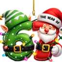 67 Ornament, Funny Six Seven Ornaments, Acrylic 6 7 Trending Ornaments Decoration 2025, Christmas Decorations 2025, 6 7 Meme Gifts for Teen Girl, Boy, Viral Xmas Decor