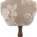 CALLARON Mannequin Jewelry Display, Pendant Necklace Holder Mannequin Head Jewelry Display Stand Bust Wooden Choker Display Mannequin Stand for Show Selling 14.15X 6.68X4.32inch