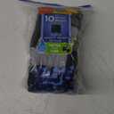 Hanes boys Hanes Boys' and Toddler Underwear, Comfort Flex Wb Boxer Briefs, 10-pack (Large)