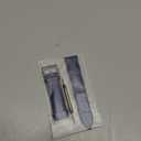 Alligator Style Genuine Leather Watch Bands Genuine Calf Leather Replacement Watch Strap with Stainless Metal Buckle Clasp 12mm 14mm 16mm 18mm 20mm 22mm 24mm for Men and Women