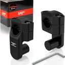 1PZ BB2-CD1 Pivoting Handlebar Clamp Risers Replacement for Universal Motorcycle 2" Raise Clamps for 7/8" or 1 1/8" Handlebars Mount To 7/8" Stem Clamp