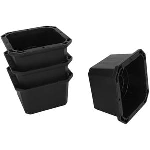 F&Y 9PCS Bed Risers Rubber Heavy Duty Chair Leg Lifts Furniture Riser Blocks for Desk Cabinet Sofa Couch Tables (Type 2)