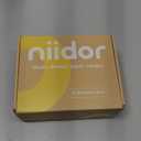 Niidor Adhesive Bra Invisible Silicone Reusable Sticky Bra Strapless Backless Adhesive Bra for Women Wedding Dress Creme, Cup Size: C
