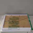 White Picture Frame, 8x8 Picture Frame for Square Photo Poster Canvas Certificate Document Display Horizontally or Vertically High Transparent Wall Gallery(Size 8 x 8 inches)