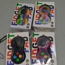 Skylety 4 Pieces Cam Fidget Pad Controller Relieve Anxiety Handheld Mini Game Remote Controller Fidget Pad Stress Reducer for Adult Relieve Stress(Dazzling Colors)