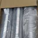 Homestockplus 15 oz Clear Plastic Cups with Lids (100 Pack) - Strawless Sip Lids, Leak-Proof & BPA-Free Iced Coffee Cups - Disposable Cold Drink Cups for Smoothies, Milkshake, Parties, Events