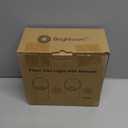 Brightown 2 Pack Uplights Indoor Floor Can Lights - 6000K LED Up Lights with Remote and Timer, 3 Color Temperatures and Dimmable Uplighting Spotlights for Dark Corner Sofa House Plant Picture (Black)