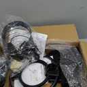 Upgraded Metal Detector for Adults, Easy to Use Higher Accuracy Metal Detector Advanced DSP Chip with 12'' Detection Depth Lightweight Waterproof for Beach Yard (Dark Gray Black)