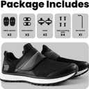 Men's Cycling Shoes Compatible with 2 Bolt SPD Cleats, Comfortable & Walkable Spin Bike Shoes for Indoor & Outdoor Road Bike Riding Size 44