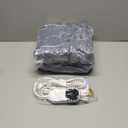 Heated Electric Blanket Full Size - 72"x84" Flannel Heating Blanket with 10 Heating Levels & 5 Time Settings Over-Heat Protection, Winter Warmer for Adults with ETL CertificationGrey