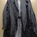 Bloggerlove Rain Jacket for Women Waterproof with Hood Trech Coat for Women Lightweight Raincoats Long Windbreaker (X-Large)