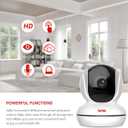 XM Wireless IP Security Camera Indoor Surveillance Camera Smart WiFi Home Camera for Baby/Pet/Nanny with Motion Detection 2-Way Audio Night Vision Cloud-Storage & TF Cardslot iOS/Android