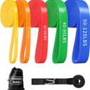 Resistance Bands, Pull Up Bands, Pull Up Assistance Bands Set for Men & Women, Exercise Workout Bands for Working Out, Body Stretching, Physical Therapy, Muscle Training