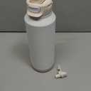 ZULU Powerfill Pro 40oz Stainless Steel Water Bottle with Quick Fill Lid, Triple Walled Vacuum Insulated Metal, Leak Proof Locking Lid, Sip and Chug, Reusable BPA Free, White