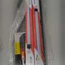 Sieral Aquarium Lids Polycarbonate Canopy with LED Light 2 Pcs Set 22.95 x 11.5 x 0.12 Inch for 33/40/55 Gallon with Center Brace Aquariums Cover Fish Tank Lid with a Hook Knife, Black