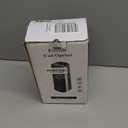 Davivy Electric Can Opener, One Touch Lid Opener, Removable Stainless Steel Cutter and 3-in-1 Design, with Sharpener and Bottle Opener (Black)