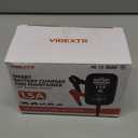 1.5A 6V/12V Car Battery Charger  Automatic Trickle Charger, Battery Maintainer with Overcharge Protection & Temperature Compensation  for Lead Acid, AGM, Gel, Lithium Batteries