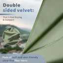 Tian qing Microfiber Travel Towel Set, 2 Piece, Quick Dry Camping Towel, Lightweight,Fast Drying Soft Towel for Beach,Backpacking Hiking Gym Yoga Swimming (Army Green, Medium)