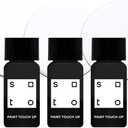 soto Paint Touch Up, Set of 3, 10mL Appliance + Porcelain, High-Gloss Finish (Whites) - White Enamel Porcelain + Bathtub Repair for Tub, Tile, Sink, Stove, Appliances, Interior/Exterior