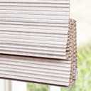 LazBlinds Cordless Bamboo Roman Shades, Privacy Window Treatment, Roll Up Bamboo Blinds for Windows, 33'' W x 60'' H