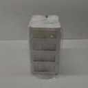 4 Qt Plastic Stacking Storage Drawer Unit, Set of 4 Small Plastic Storage Drawer, White